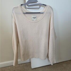 Abercrombie & Fitch Women's Soft Cream Sweater